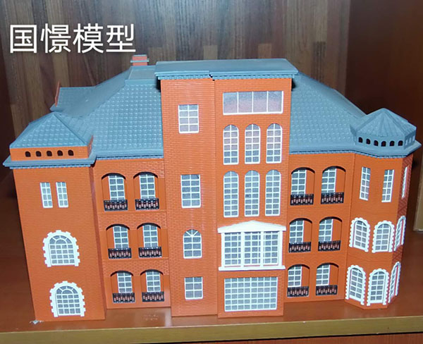 鲁甸县建筑模型